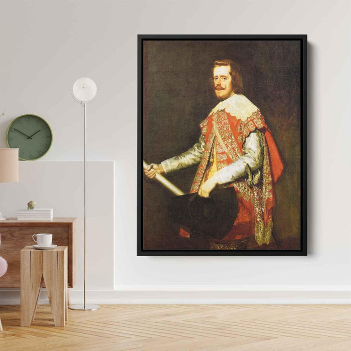 Philip IV, King of Spain by Diego Velazquez - Canvas Artwork