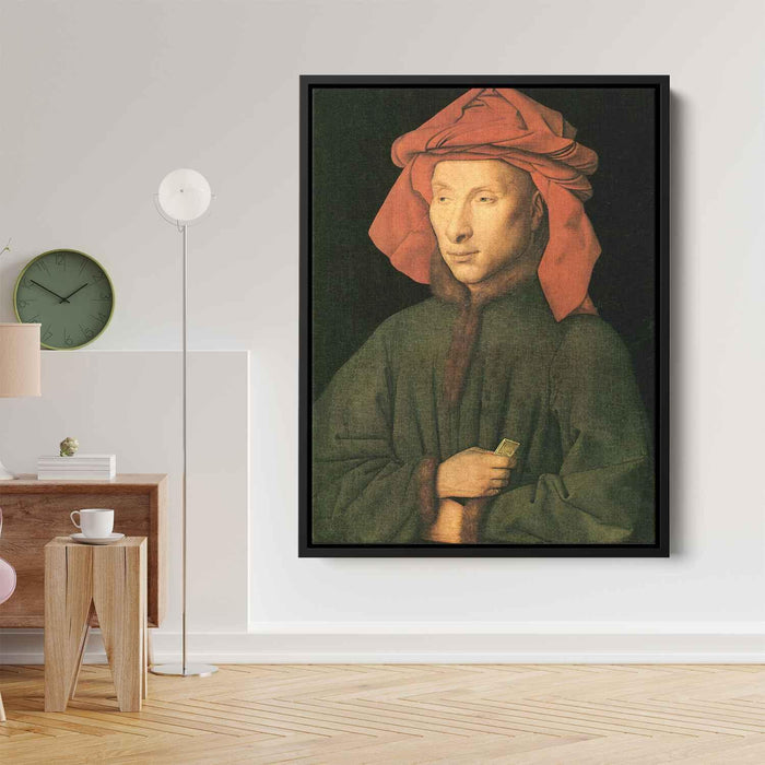 Portrait of Giovanni Arnolfini (1435) by Jan van Eyck - Canvas Artwork