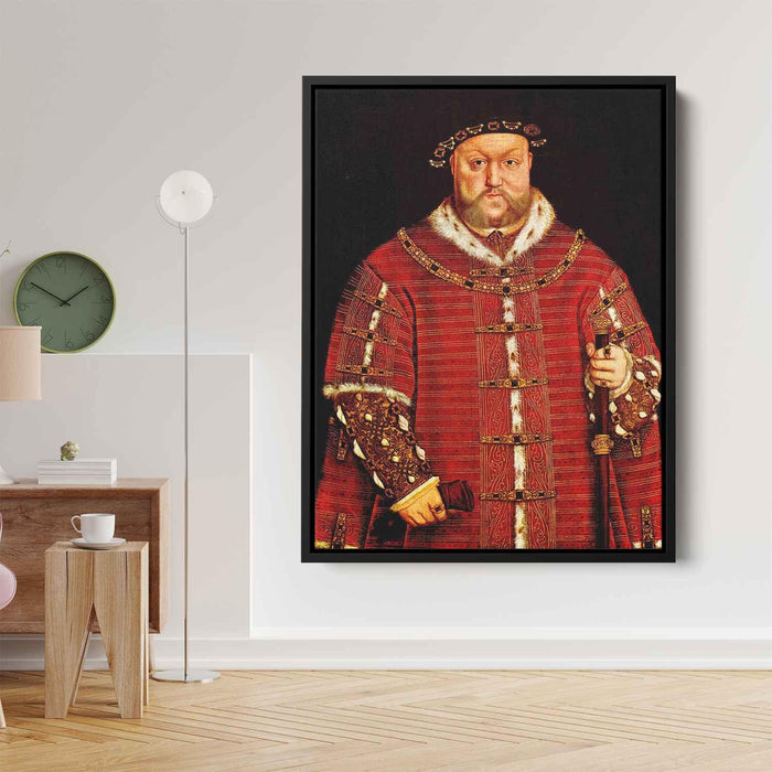 Portrait of Henry VIII (1542) by Hans Holbein the Younger - Canvas Artwork