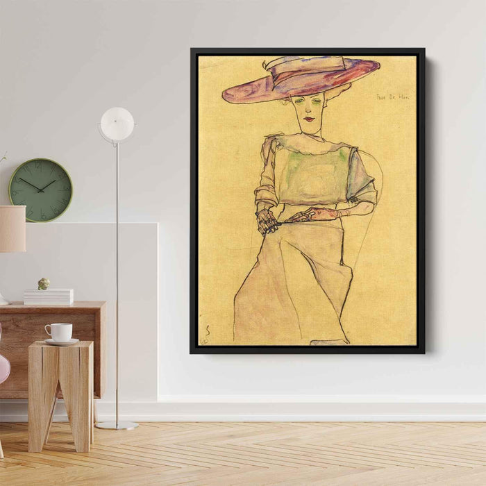 Portrait of Madame Dr. Horak (1910) by Egon Schiele - Canvas Artwork