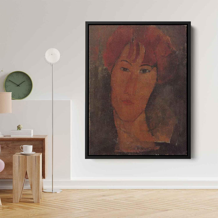 Portrait of Pardy (1917) by Amedeo Modigliani - Canvas Artwork