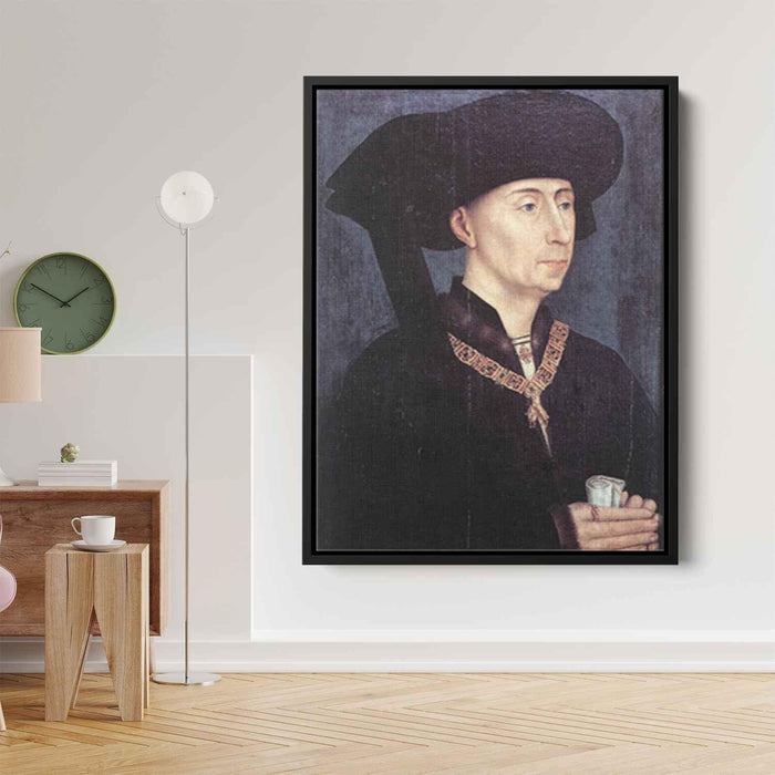 Portrait of Philippe le Bon (1450) by Rogier van der Weyden - Canvas Artwork