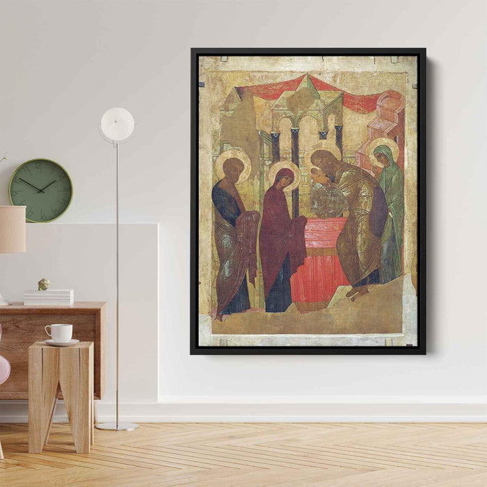 Presentation of Jesus at the Temple (1408) by Andrei Rublev - Canvas Artwork