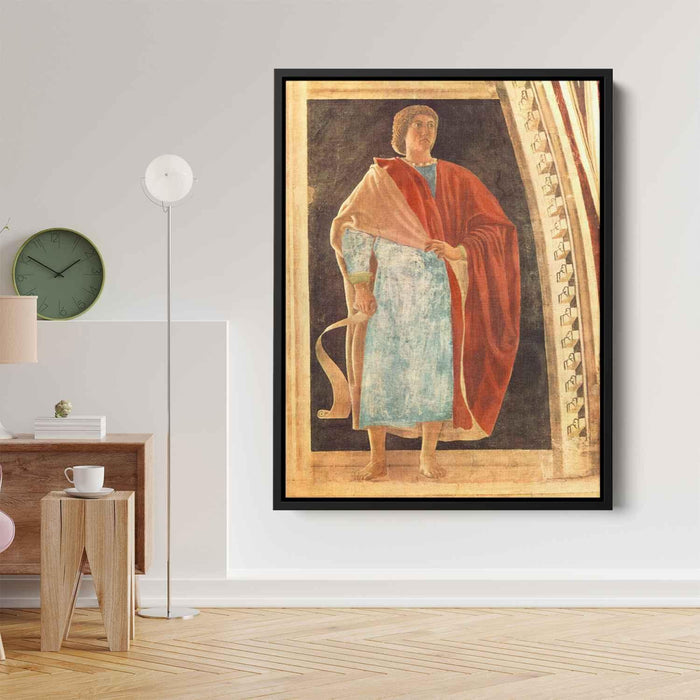 Prophet (1466) by Piero della Francesca - Canvas Artwork
