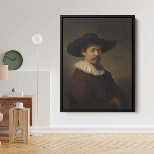 Portrait of Herman Doomer (1640) by Rembrandt - Canvas Artwork