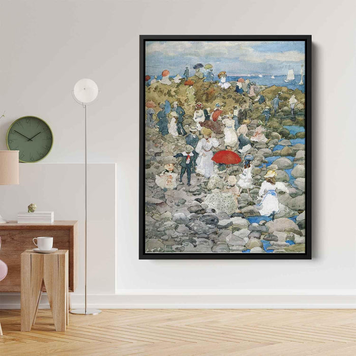 Rocky Shore, Nantasket by Maurice Prendergast - Canvas Artwork