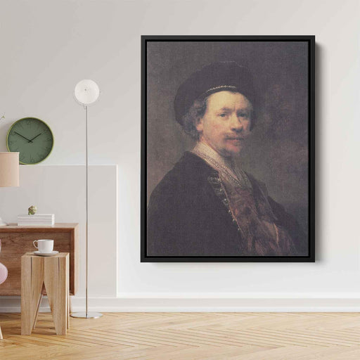 Self-portrait (1640) by Rembrandt - Canvas Artwork