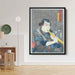 Shakuhachi player by Utagawa Kuniyoshi - Canvas Artwork