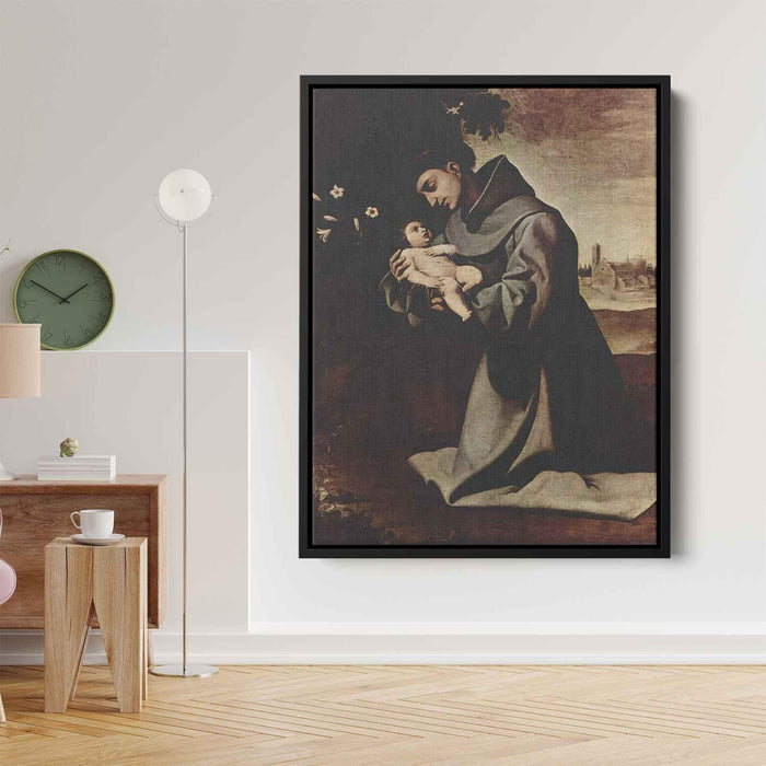 St. Anthony of Padua (1640) by Francisco de Zurbaran - Canvas Artwork