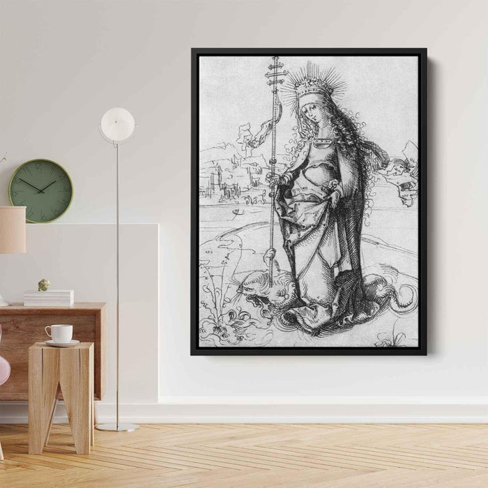 St. Margaret (1499) by Albrecht Durer - Canvas Artwork