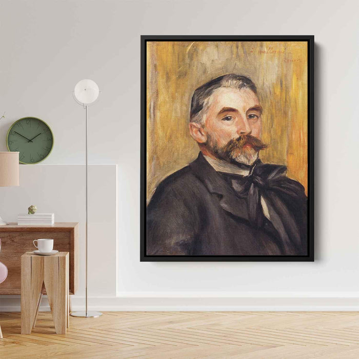 Stephane Mallarme (1892) by Pierre-Auguste Renoir - Canvas Artwork