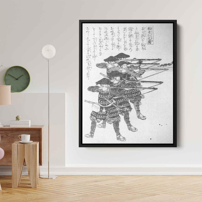Strings for night firing by Utagawa Kuniyoshi - Canvas Artwork
