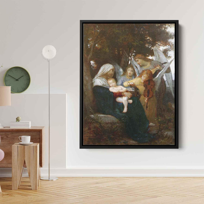 Study for Vierge aux anges by William-Adolphe Bouguereau - Canvas Artwork