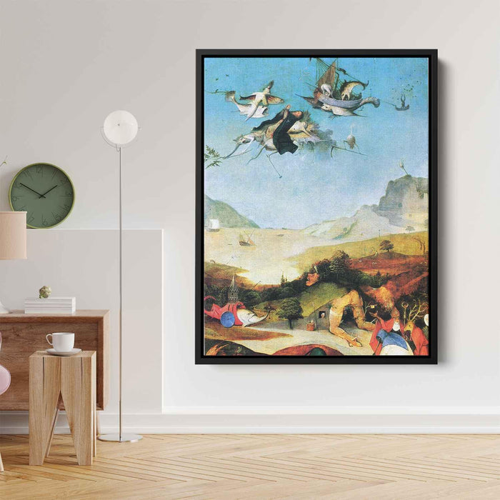 Temptation of St. Anthony (1506) by Hieronymus Bosch - Canvas Artwork