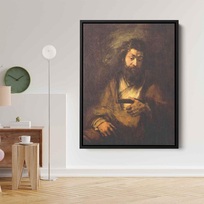 The Apostle Simon (1661) by Rembrandt - Canvas Artwork