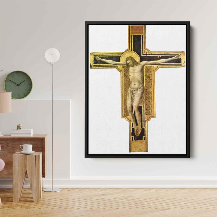 The Crucifixion (1317) by Giotto - Canvas Artwork