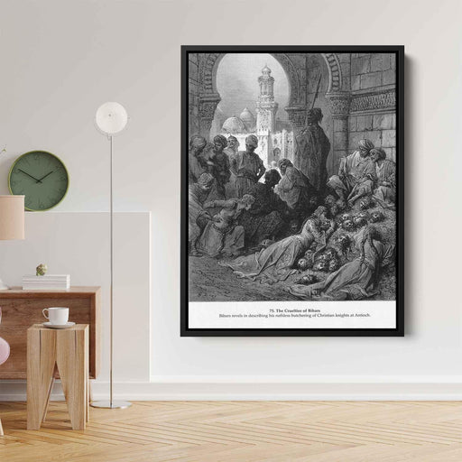 The Cruelties of Bibars by Gustave Dore - Canvas Artwork