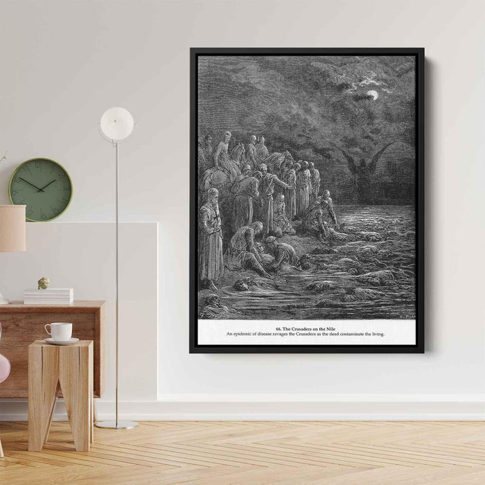 The Crusaders on the Nile by Gustave Dore - Canvas Artwork