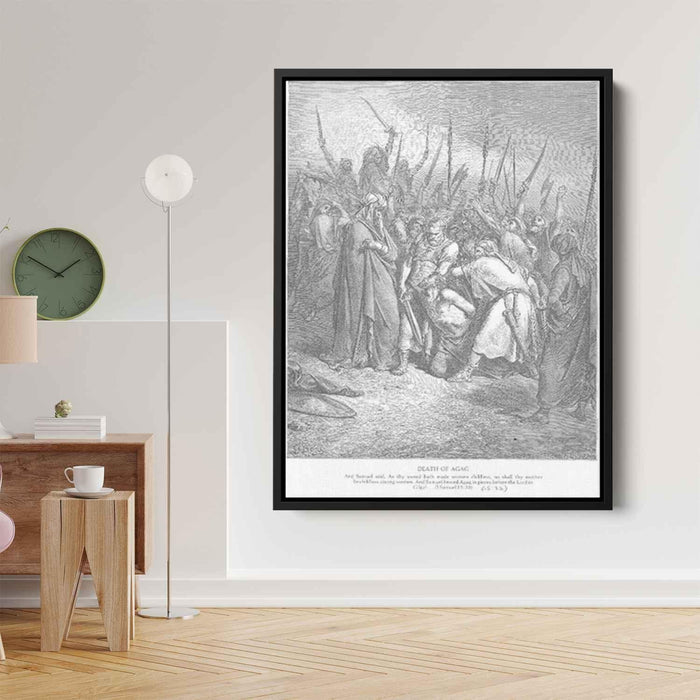 The Death of Agag by Gustave Dore - Canvas Artwork