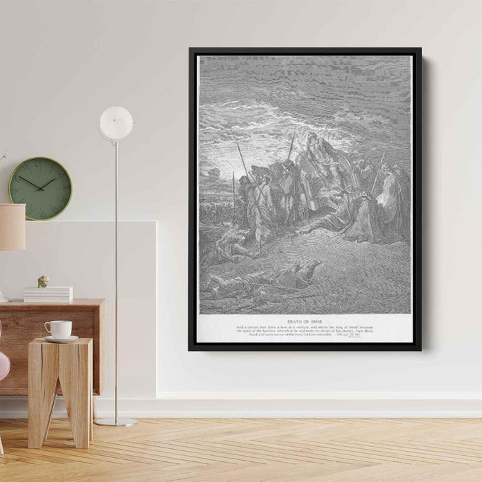 The Death of Ahab by Gustave Dore - Canvas Artwork