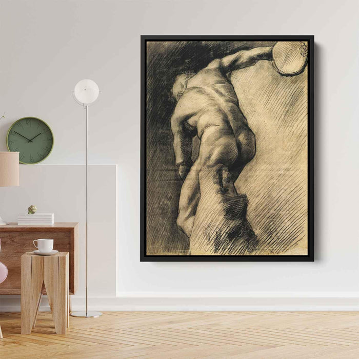 The Discus Thrower (1886) by Vincent van Gogh - Canvas Artwork