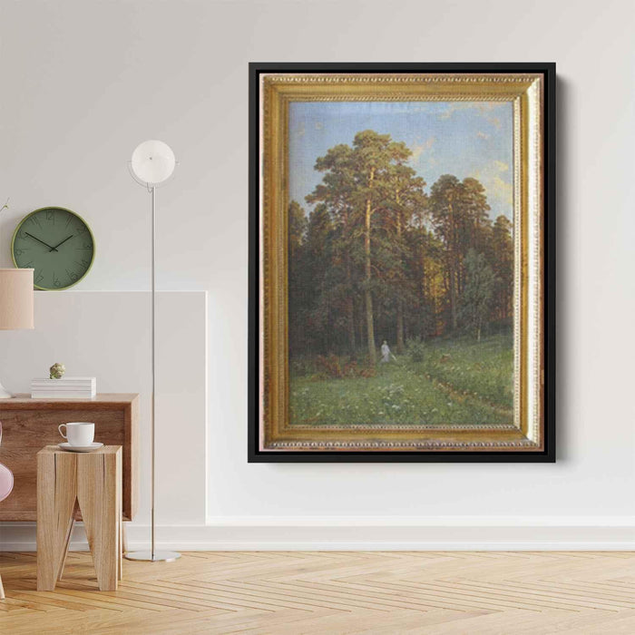 The Edge of a Pine Forest by Ivan Shishkin - Canvas Artwork