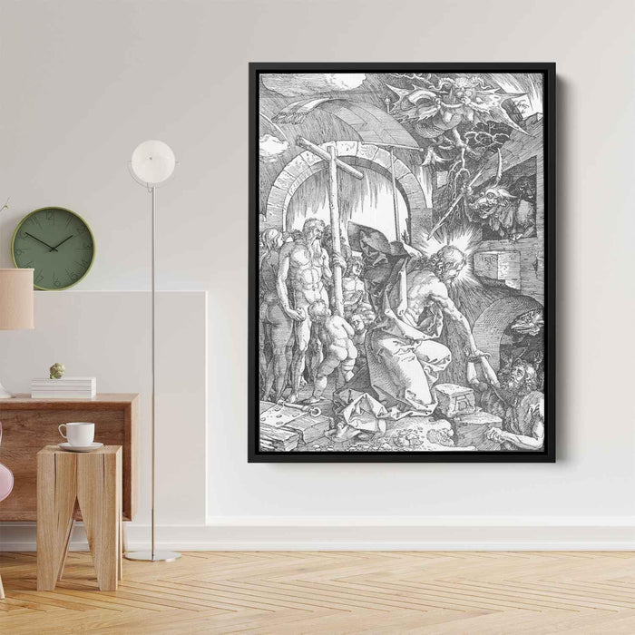 The Harrowing of Hell or Christ in Limbo, from The Large Passion by Albrecht Durer - Canvas Artwork