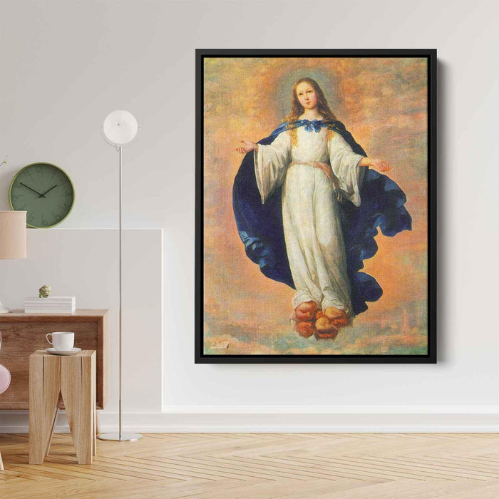 The Immaculate Conception (1661) by Francisco de Zurbaran - Canvas Artwork