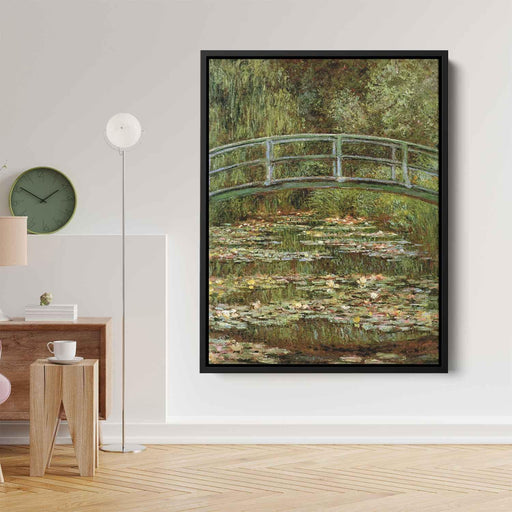 The Japanese Bridge (1899) by Claude Monet - Canvas Artwork
