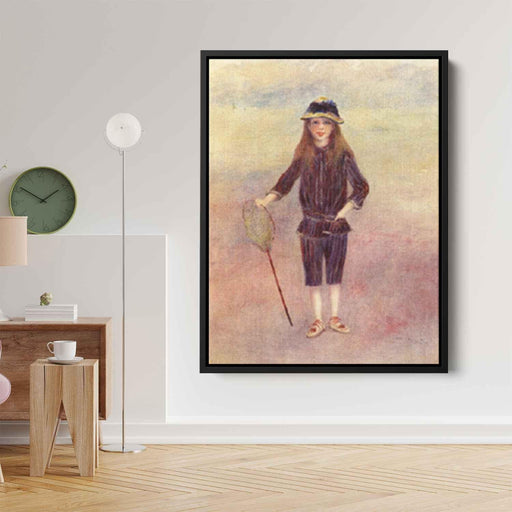 The Little Fishergirl (1879) by Pierre-Auguste Renoir - Canvas Artwork