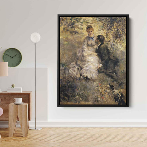 The Lovers (1875) by Pierre-Auguste Renoir - Canvas Artwork