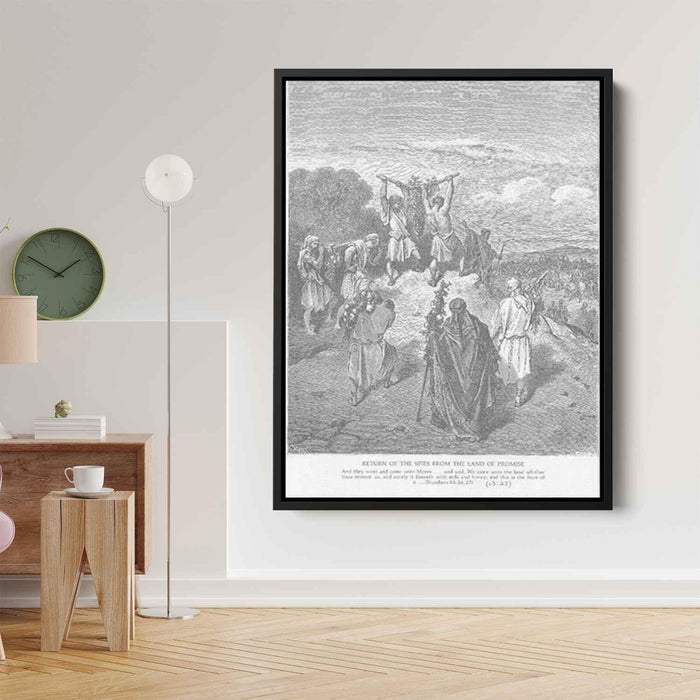 The Spies Return from the Promised Land by Gustave Dore - Canvas Artwork