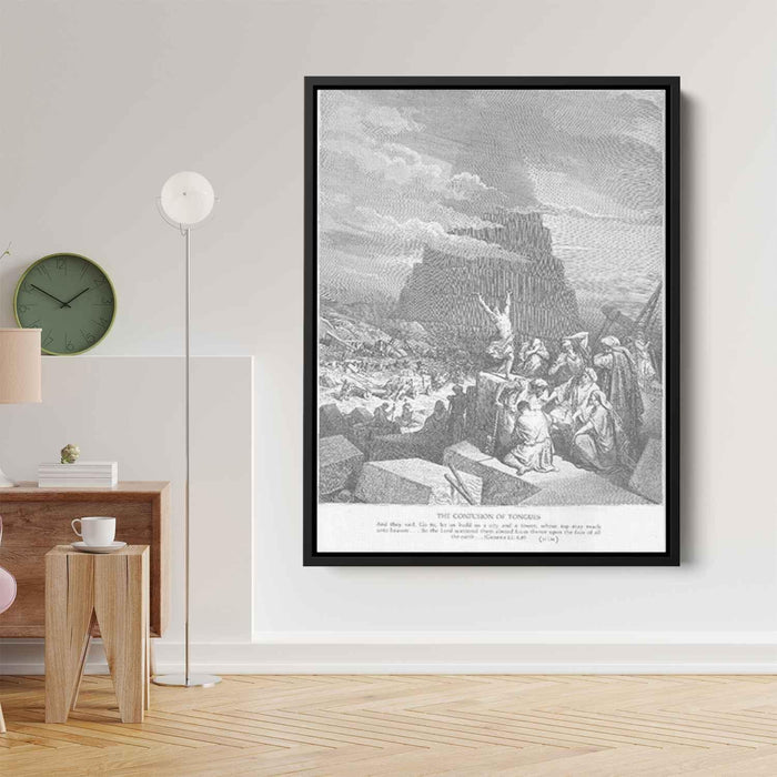 The Tower of Babel by Gustave Dore - Canvas Artwork