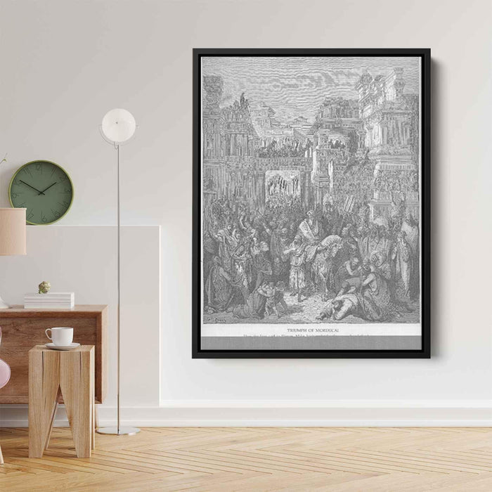 The Triumph of Mordecai by Gustave Dore - Canvas Artwork