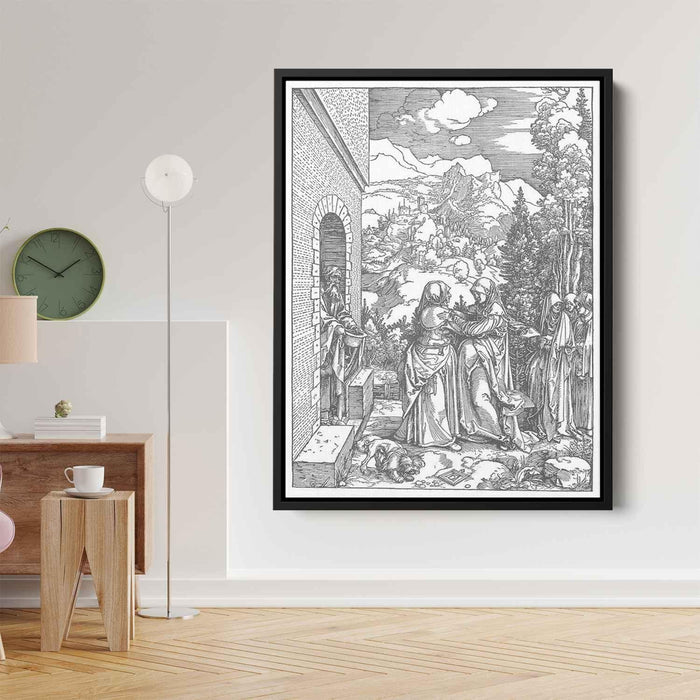 The Visitation (1503) by Albrecht Durer - Canvas Artwork