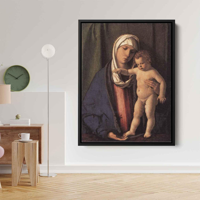 Virgin and Child (1488) by Giovanni Bellini - Canvas Artwork
