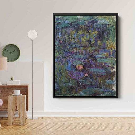 Water Lilies (1917) by Claude Monet - Canvas Artwork