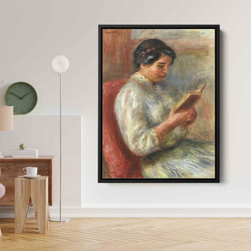 Woman Reading (1906) by Pierre-Auguste Renoir - Canvas Artwork