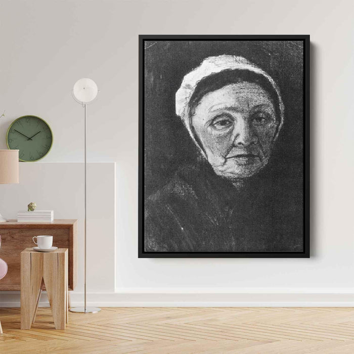 Woman with White Bonnet, Sien's Mother by Vincent van Gogh - Canvas Artwork