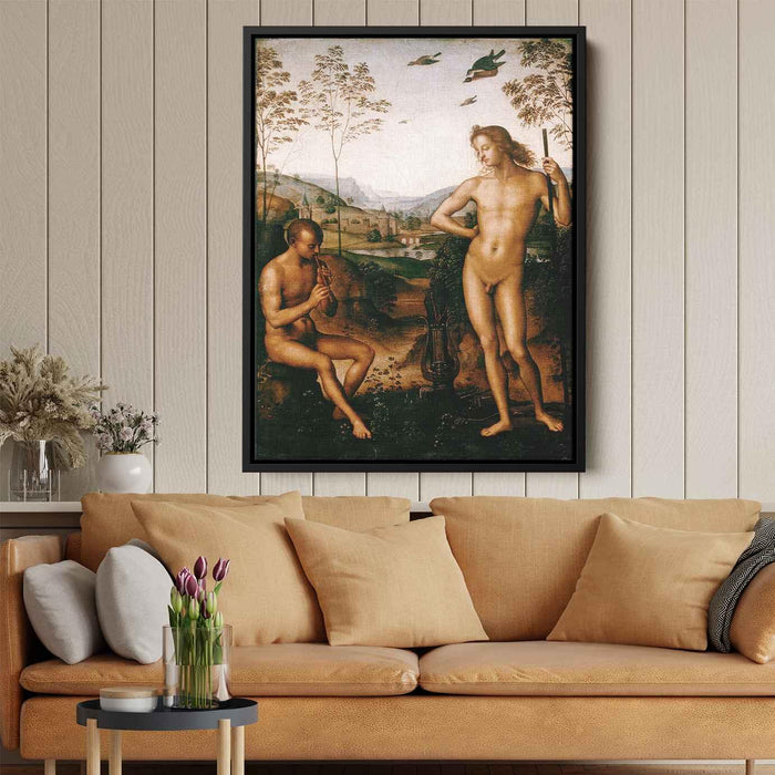 Apollo and Marsyas (1495) by Pietro Perugino - Canvas Artwork