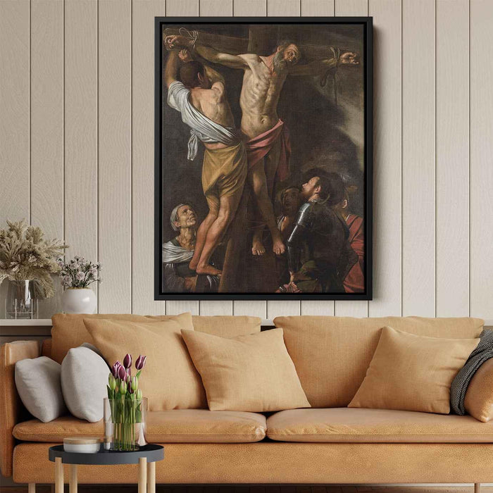 Crucifixion of Saint Andrew (1607) by Caravaggio - Canvas Artwork