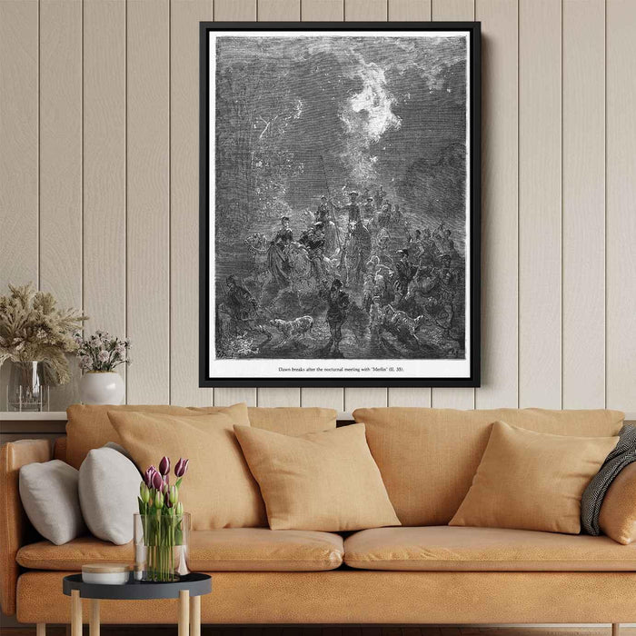 Don Quixote by Gustave Dore - Canvas Artwork