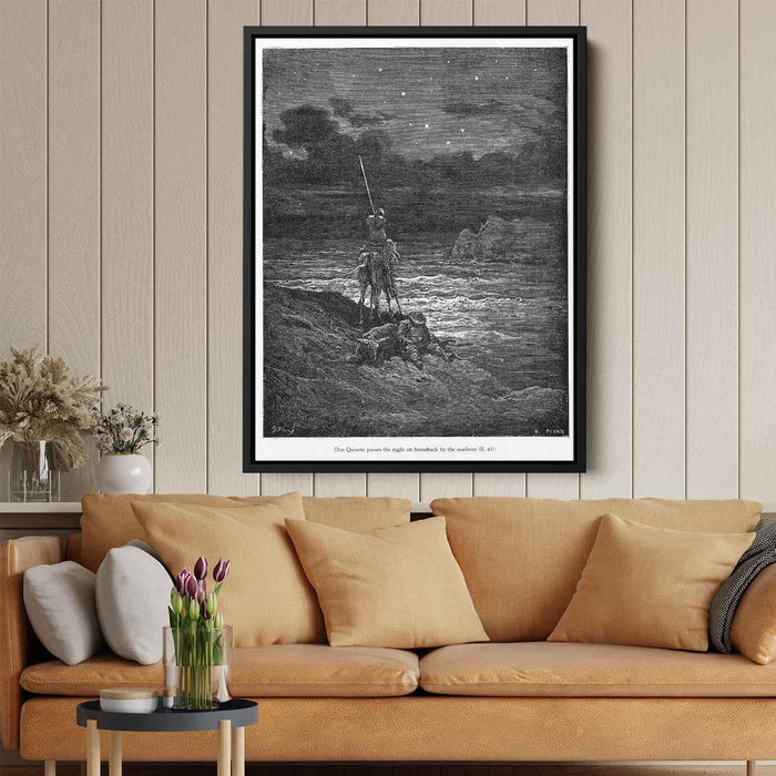 Don Quixote by Gustave Dore - Canvas Artwork