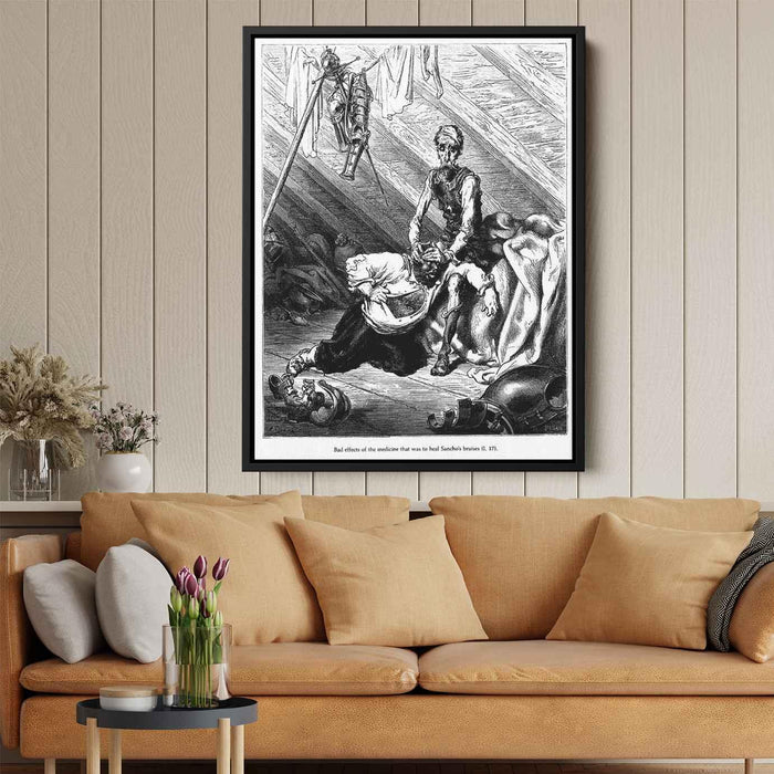 Don Quixote by Gustave Dore - Canvas Artwork