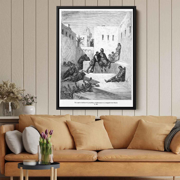 Don Quixote by Gustave Dore - Canvas Artwork