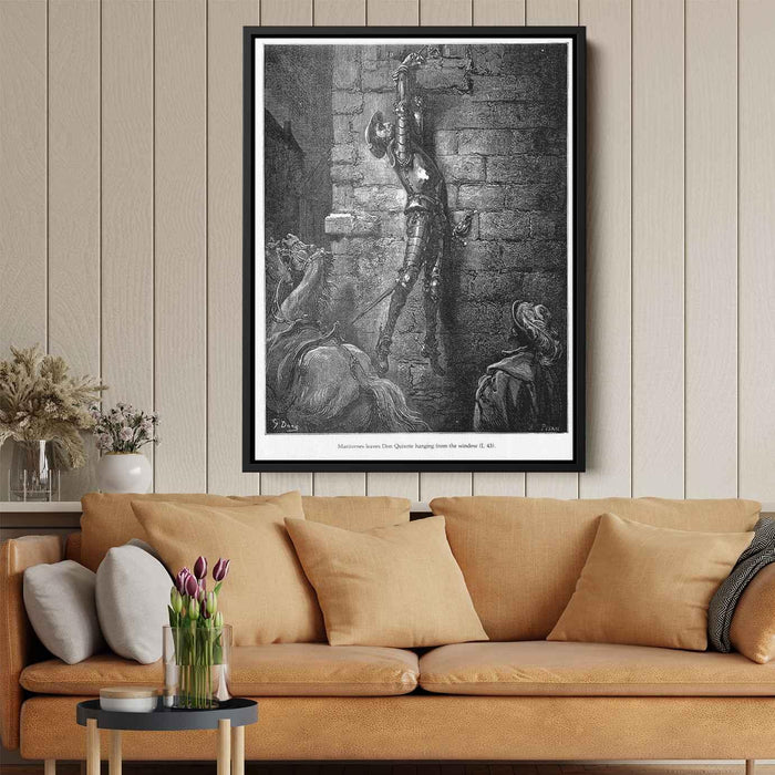 Don Quixote by Gustave Dore - Canvas Artwork