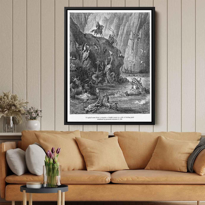 Don Quixote by Gustave Dore - Canvas Artwork