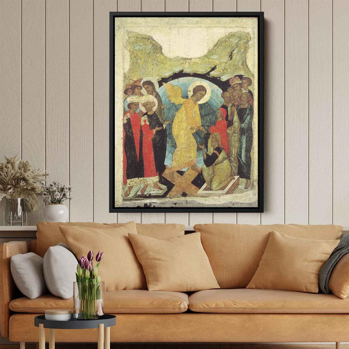 Harrowing of Hell (1408) by Andrei Rublev - Canvas Artwork