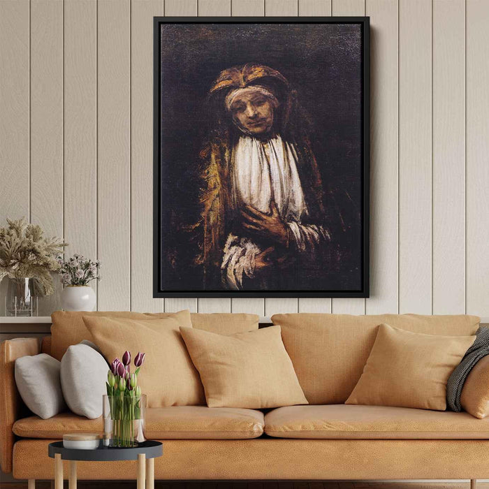 Mater Dolorosa (1660) by Rembrandt - Canvas Artwork