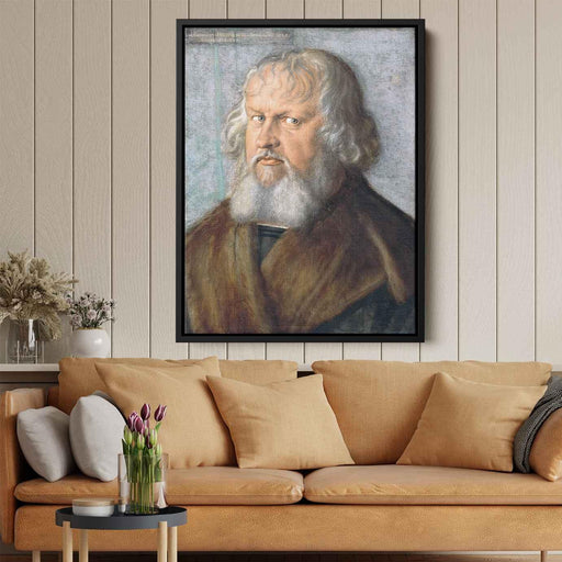 Portrait of Hieronymus Holzschuher (1526) by Albrecht Durer - Canvas Artwork